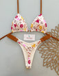 Three-piece swimming suit for ladies