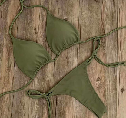Adjustable Strap Swimwear Set