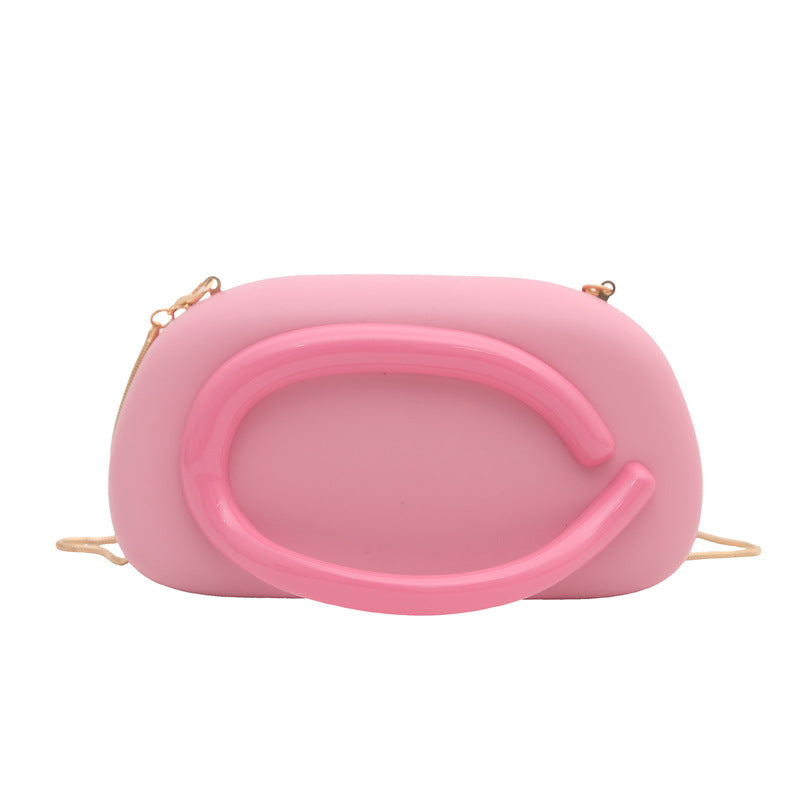 Fashion Oval Chain Evening Bag for Women