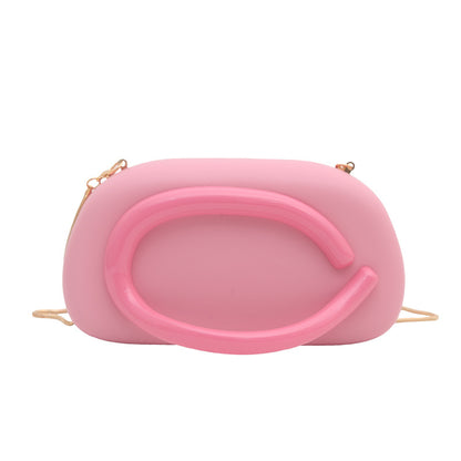 Fashion Oval Chain Evening Bag for Women