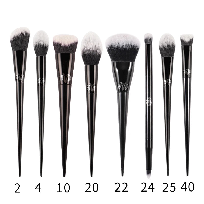Makeup Brush Set & Kit Foundation Blush Highlight Concealer Powder Sculpting Eyeshadow Brush KVD Brand Makeup Brush