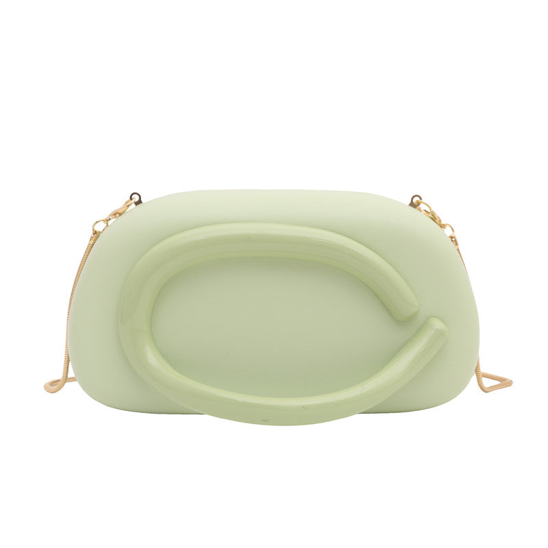 Fashion Oval Chain Evening Bag for Women