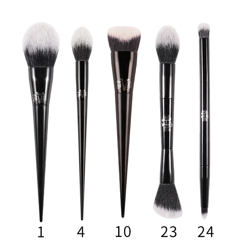 Makeup Brush Set & Kit Foundation Blush Highlight Concealer Powder Sculpting Eyeshadow Brush KVD Brand Makeup Brush