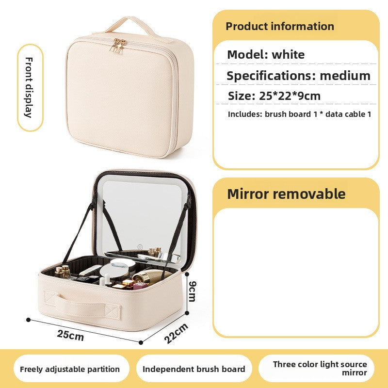 mirror makeup bag
