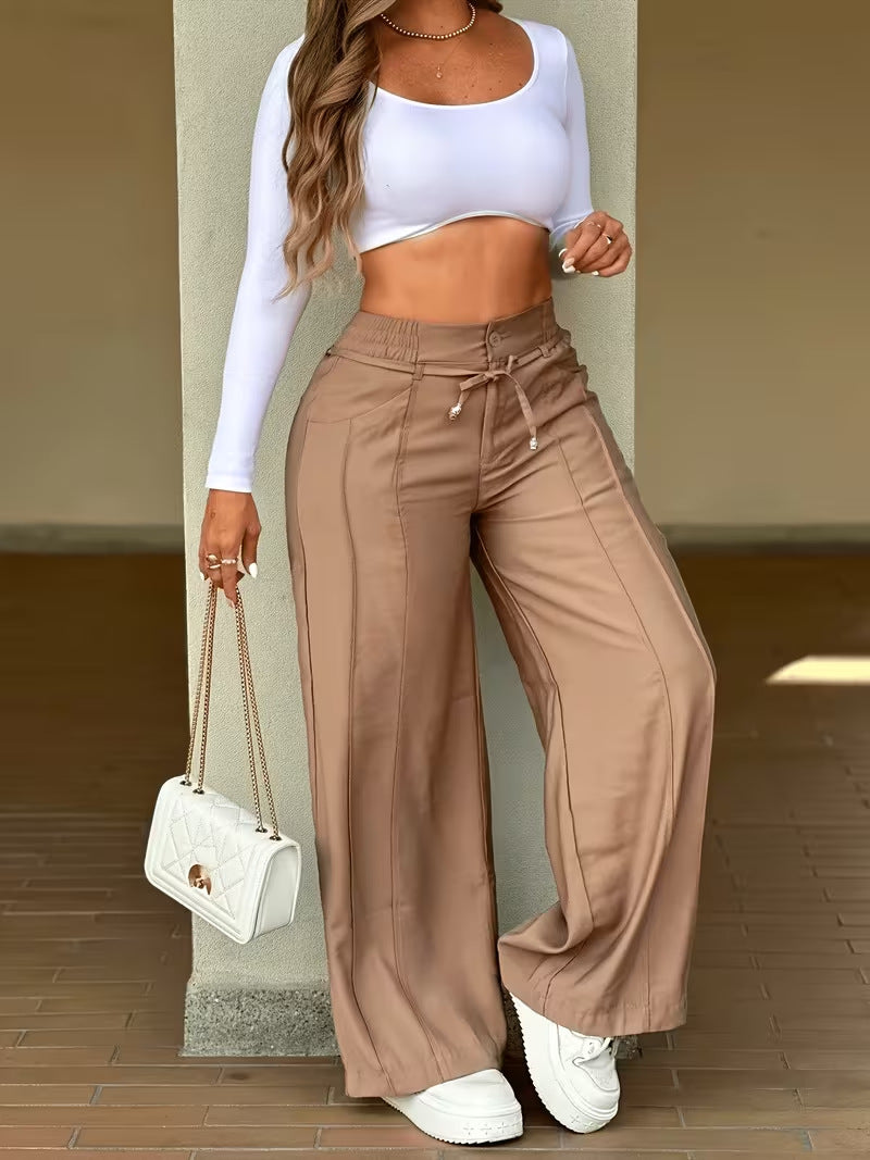 Women's Drawstring Cargo Pants