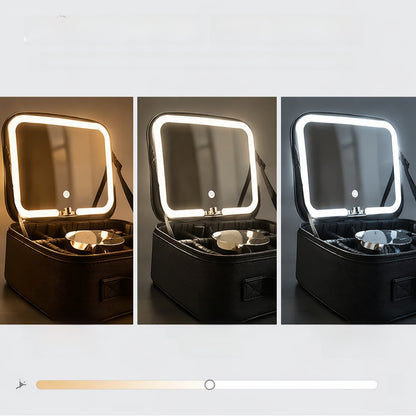 mirror makeup bag