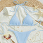 Lace-Up Bikini Swimsuit for Women