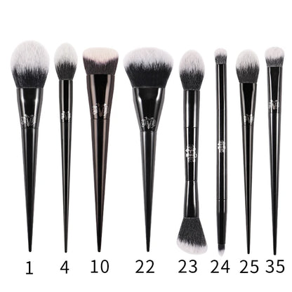 Makeup Brush Set & Kit Foundation Blush Highlight Concealer Powder Sculpting Eyeshadow Brush KVD Brand Makeup Brush