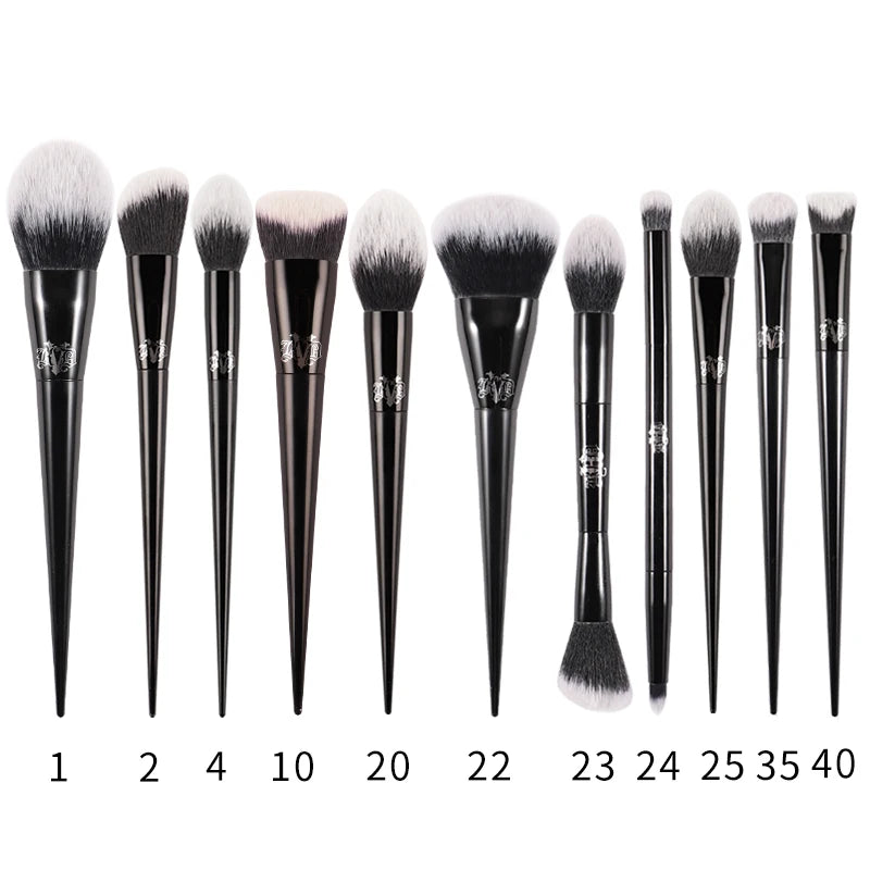 Makeup Brush Set & Kit Foundation Blush Highlight Concealer Powder Sculpting Eyeshadow Brush KVD Brand Makeup Brush