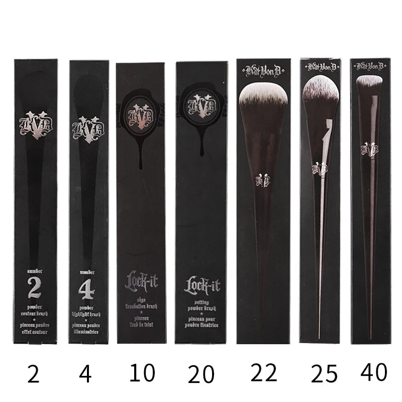 Makeup Brush Set & Kit Foundation Blush Highlight Concealer Powder Sculpting Eyeshadow Brush KVD Brand Makeup Brush