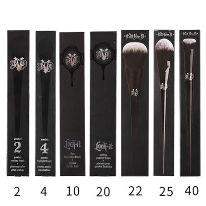 Makeup Brush Set & Kit Foundation Blush Highlight Concealer Powder Sculpting Eyeshadow Brush KVD Brand Makeup Brush