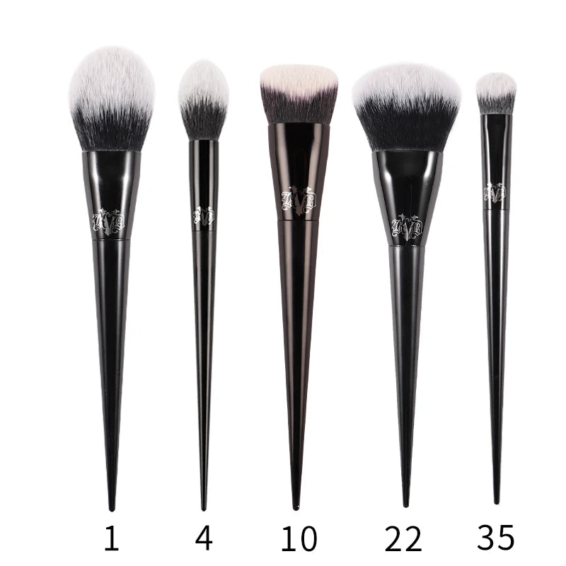 Makeup Brush Set & Kit Foundation Blush Highlight Concealer Powder Sculpting Eyeshadow Brush KVD Brand Makeup Brush
