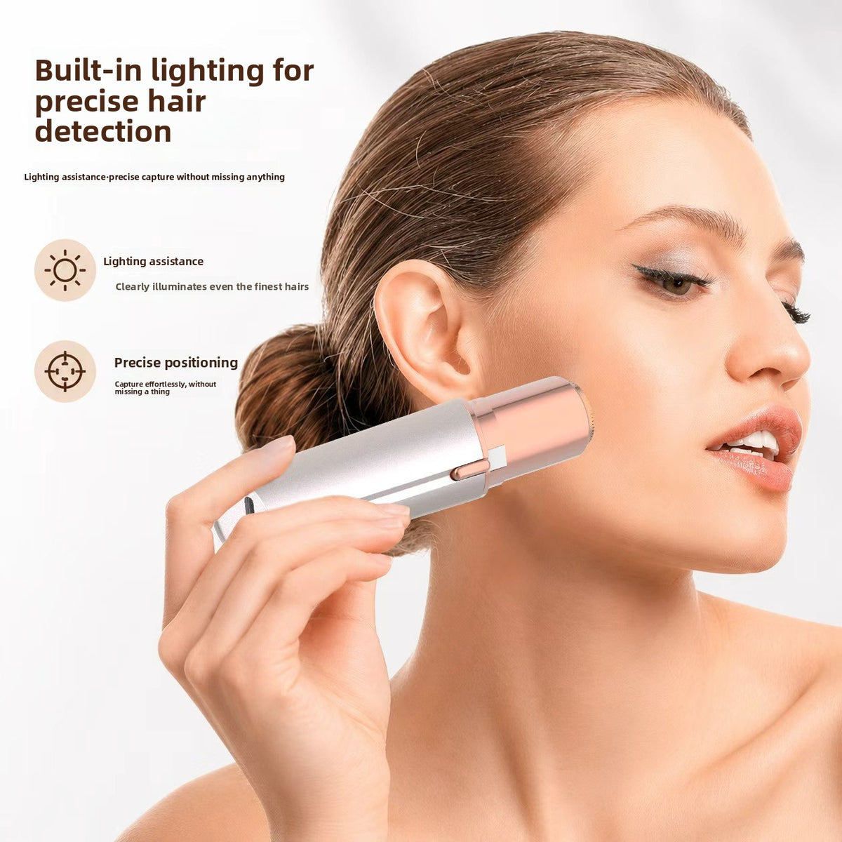 Lady hair removal device hair trimmer