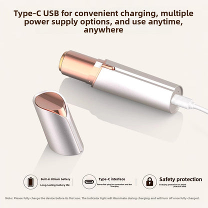 Lady hair removal device hair trimmer