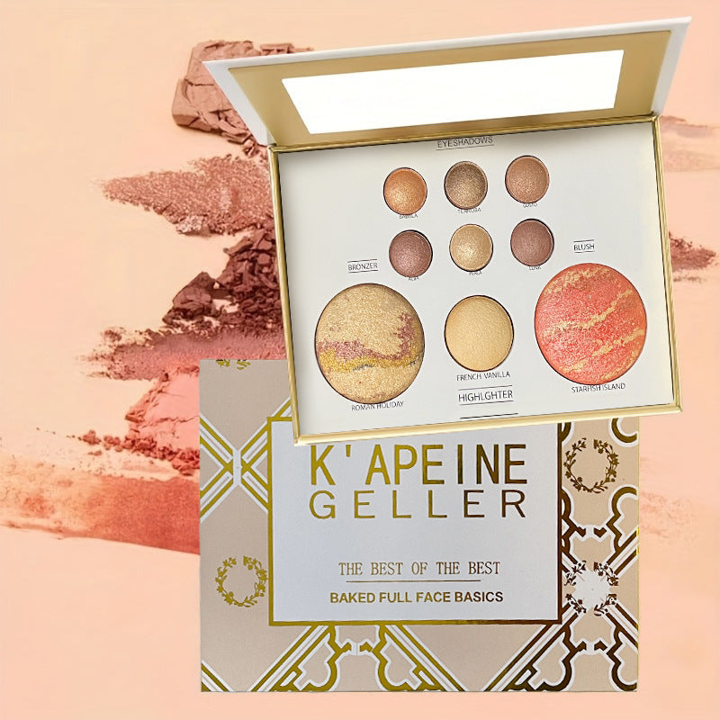 Multifunctional Makeup Palette with Eyeshadow Blush Highlighter