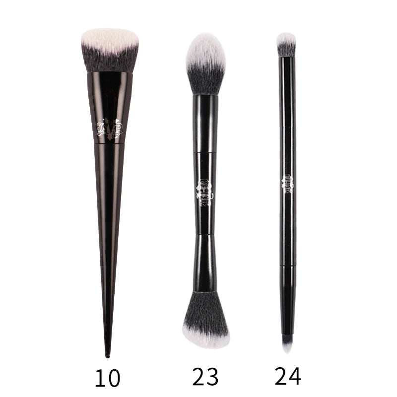 Makeup Brush Set & Kit Foundation Blush Highlight Concealer Powder Sculpting Eyeshadow Brush KVD Brand Makeup Brush