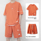 Mens Summer Waffle Short Sleeve Set