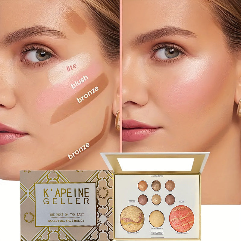 Multifunctional Makeup Palette with Eyeshadow Blush Highlighter