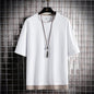 Men's Short Sleeve T Shirt Pure Cotton Round Neck Tee