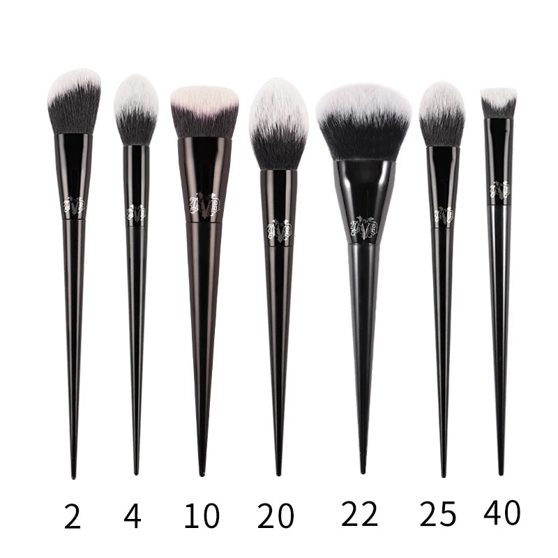 Makeup Brush Set & Kit Foundation Blush Highlight Concealer Powder Sculpting Eyeshadow Brush KVD Brand Makeup Brush