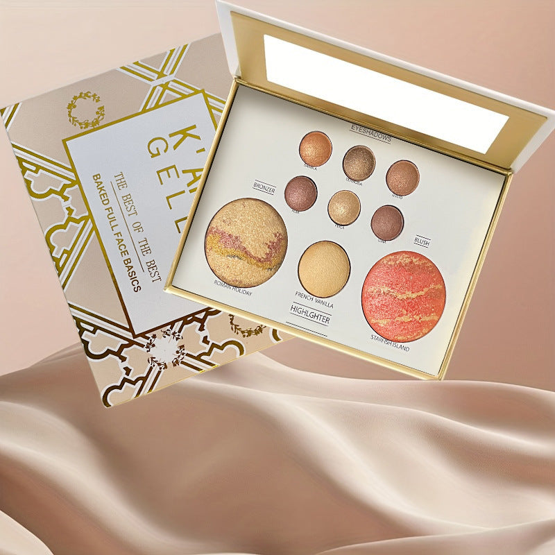 Multifunctional Makeup Palette with Eyeshadow Blush Highlighter