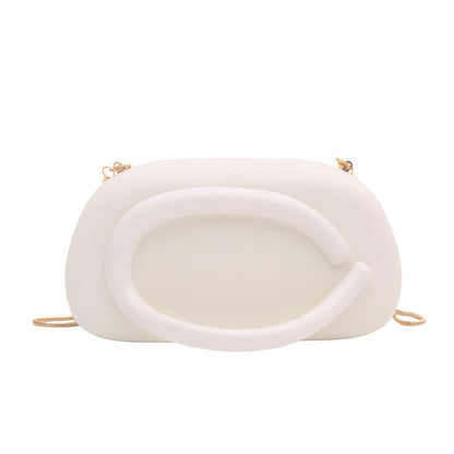 Fashion Oval Chain Evening Bag for Women
