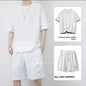 Mens Summer Waffle Short Sleeve Set