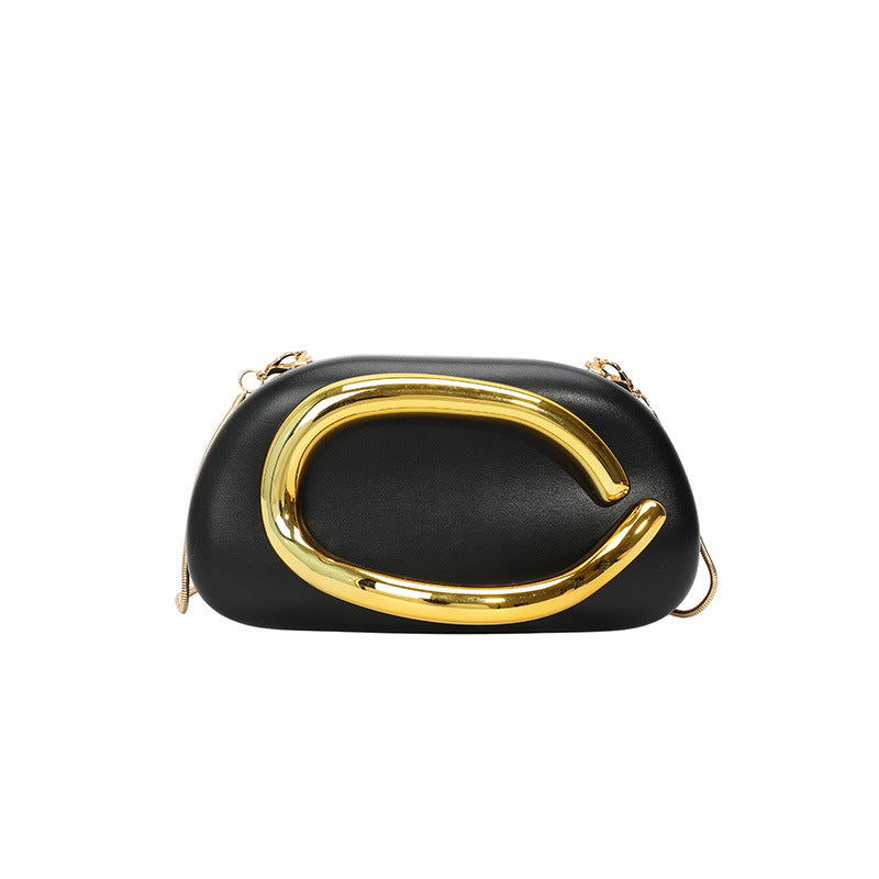 Fashion Oval Chain Evening Bag for Women