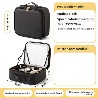 mirror makeup bag