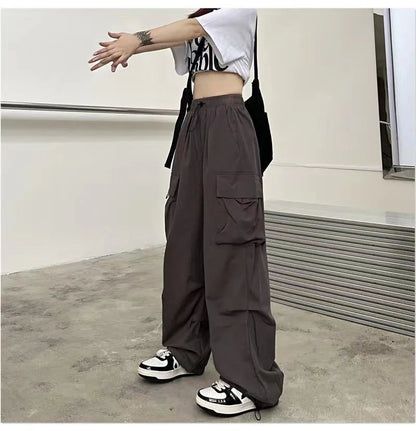 Y2K Cargo Pants Wide Leg