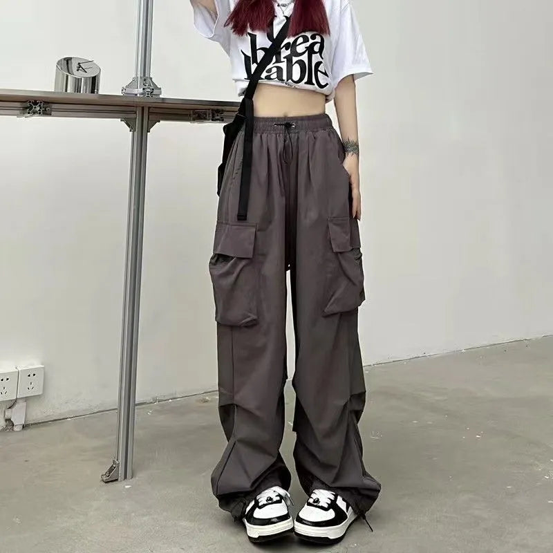 Y2K Cargo Pants Wide Leg
