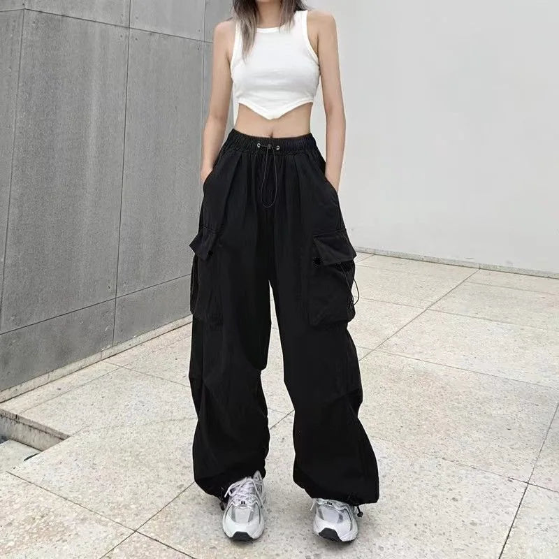 Y2K Cargo Pants Wide Leg