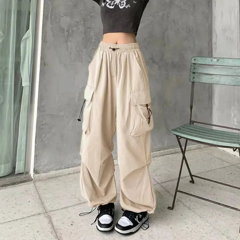 Y2K Cargo Pants Wide Leg