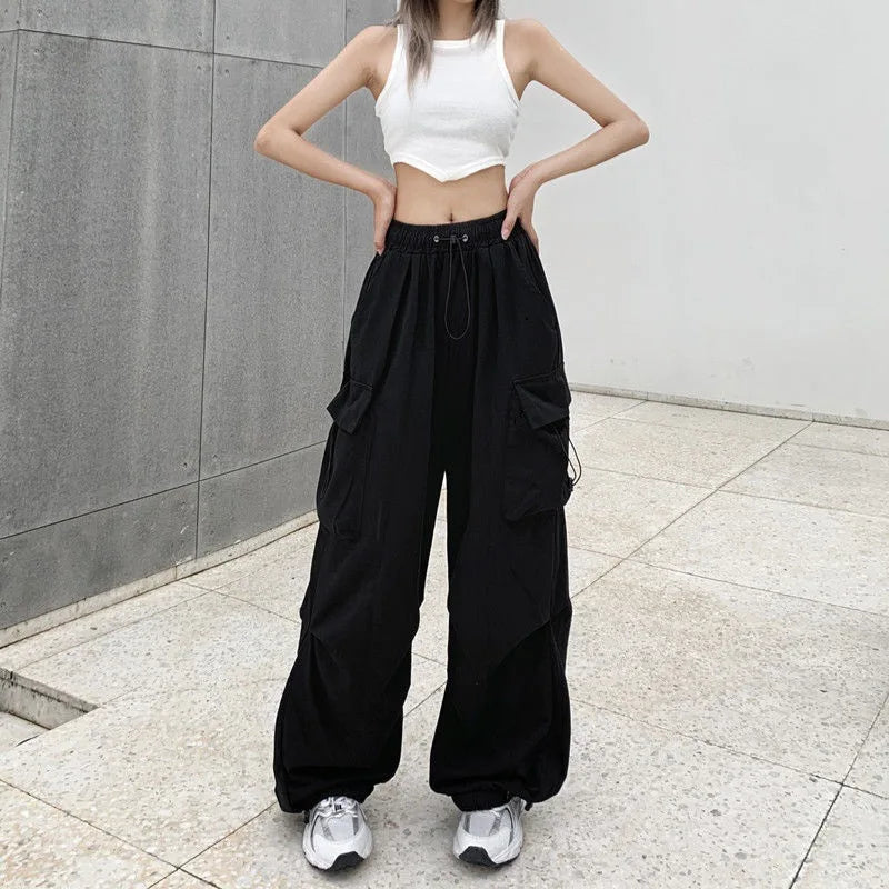 Y2K Cargo Pants Wide Leg