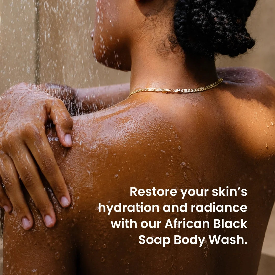 African Black Soap Body Wash with Colloidal Oatmeal