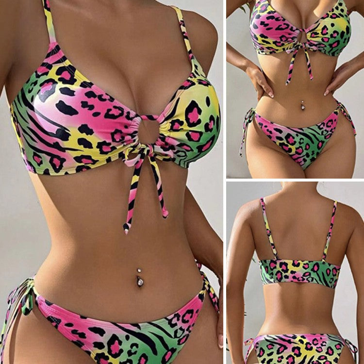 Women's Bikini Strappy Swimsuit
