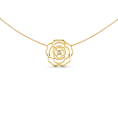 Rosé Gold Pendant Necklace
