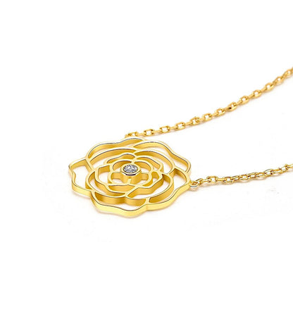 Rosé Gold Pendant Necklace