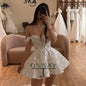 Dresses for Women Off Shoulder Lace Appliques