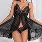 Tulle Suspenders Exquisite Women's Lencerias