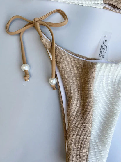 Two-pieces Bikini Set Pearls