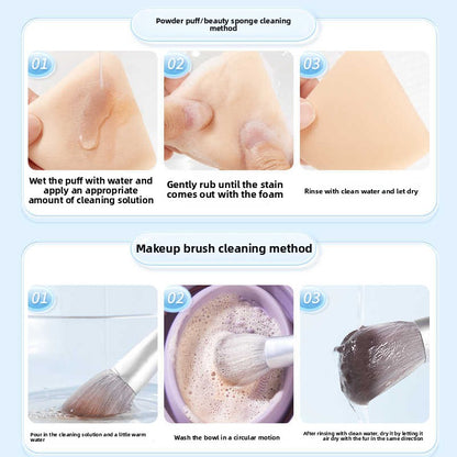 Makeup Brush and Sponge Cleaning Liquid