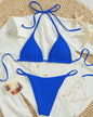 Lace-Up Bikini Swimsuit for Women