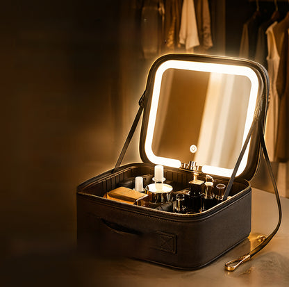 mirror makeup bag