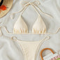 Lace-Up Bikini Swimsuit for Women