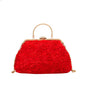 Chinese Style Floral Chain Shoulder Bag