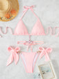 Crystal Diamond Backless Bikini Swimsuit