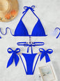 Crystal Diamond Backless Bikini Swimsuit
