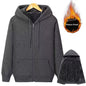 Mens Fleece Lined Hooded Sweatshirt