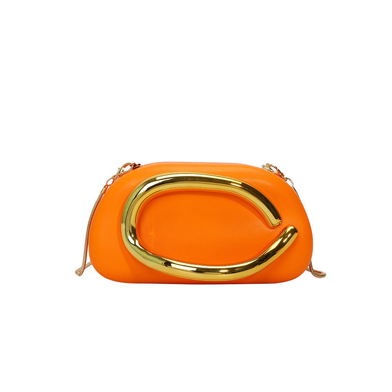 Fashion Oval Chain Evening Bag for Women